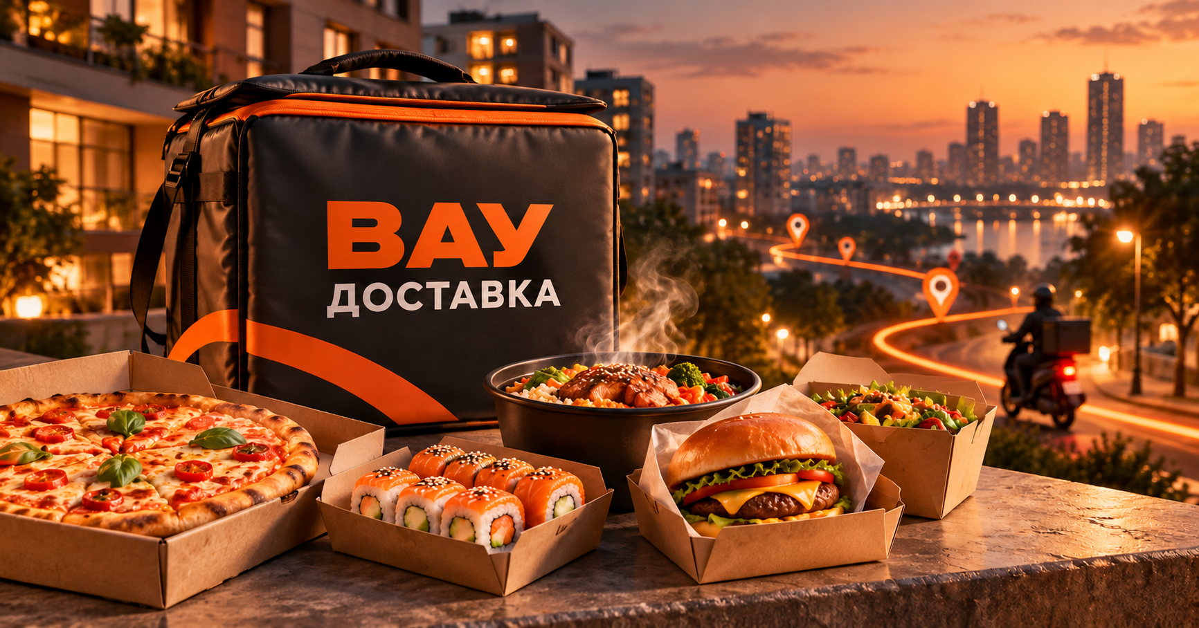 Вау Доставка — бургеры с доставкой